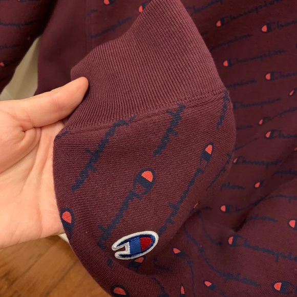 Like New Champion Women Print Sweatershirt - Picture 4 of 8